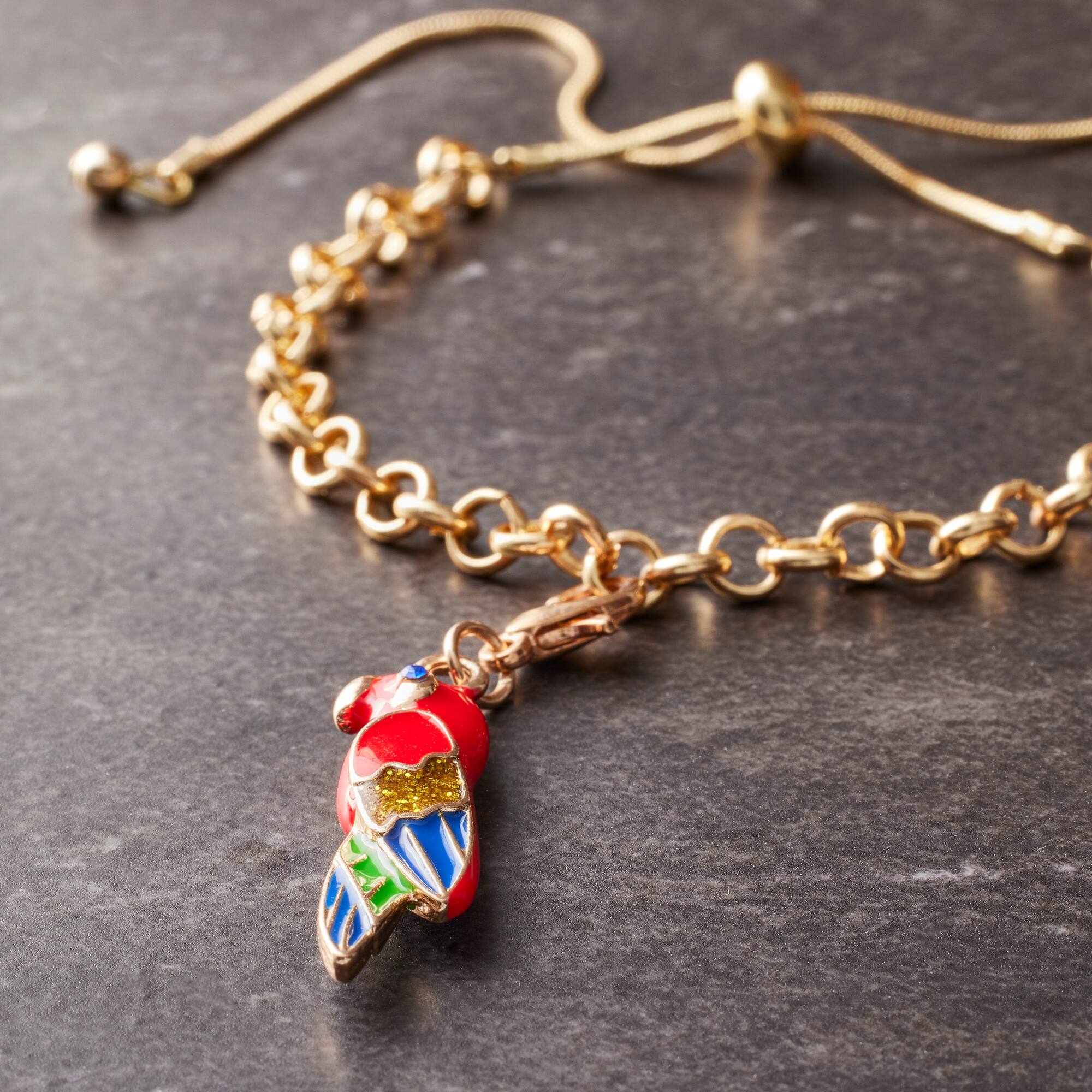 12 Pack: Charmalong™ Rhodium Parrot Charm by Bead Landing™